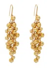 Isabel Marant Tiva Beaded Drop Earrings In Gold
