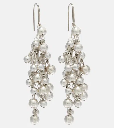 Isabel Marant Tiva Embellished Drop Earrings In Metallic
