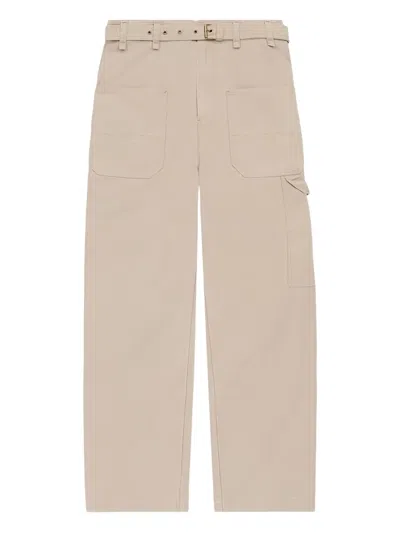 ISABEL MARANT TOBIAS BELTED POCKET TROUSERS