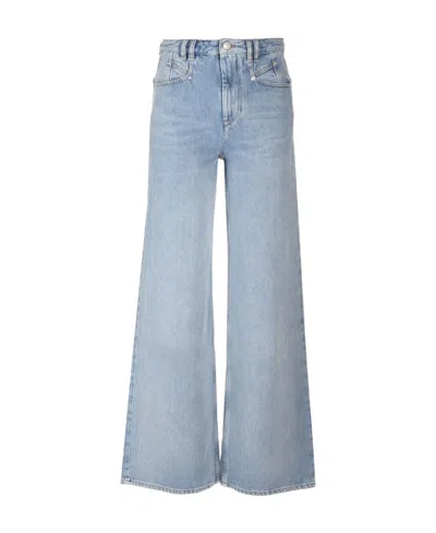 ISABEL MARANT ISABEL MARANT ÉTOILE LEMONY WIDE-LEG JEANS