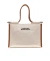Isabel Marant Toledo Medium Cotton Tote Bag In Nude