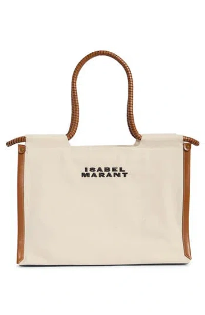 Isabel Marant Toledo Logo Canvas Tote