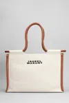Isabel Marant Toledo Medium Cotton Tote Bag In Beige