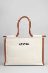 ISABEL MARANT TOLEDO TOTE IN BEIGE COTTON