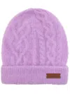 Isabel Marant Tolie Beanie In Purple