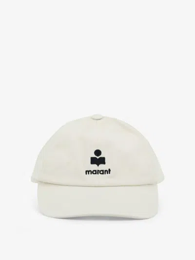 Isabel Marant Tomas Cotton Baseball Hat In White