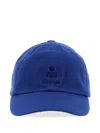 Isabel Marant Tomas Embroidered-logo Adjustable Baseball Cap In Blue