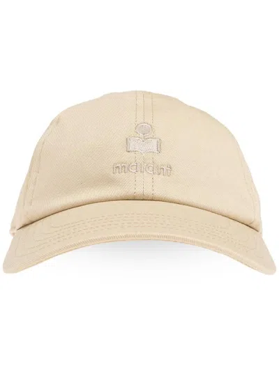 Isabel Marant Tomas Logo Embroidered Baseball Cap In Neutral