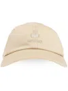 Isabel Marant Tomas Logo Embroidered Baseball Cap