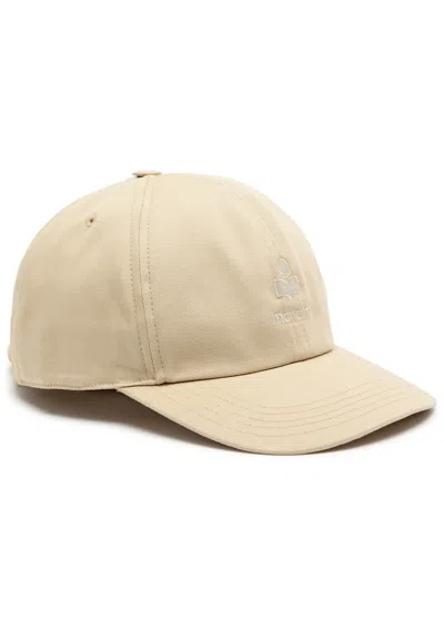 Isabel Marant Tomas Logo Embroidered Baseball Cap In Neutral
