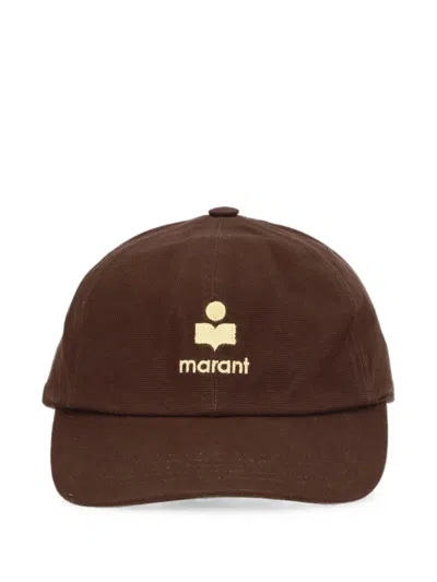 Isabel Marant Tomas Logo-embroidered Baseball Cap In Brown