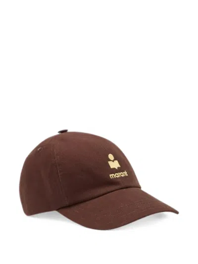 Isabel Marant Tomas Logo-embroidered Baseball Cap In Brown