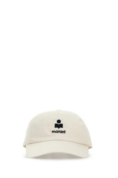 Isabel Marant Tomas-gz Baseball Cap In Beige