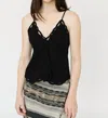 Isabel Marant Tomeki Tank Top In Faded Black In Black