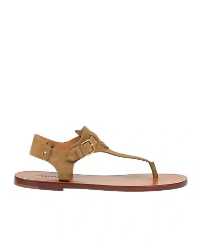 Isabel Marant Tong Sandals In Brown