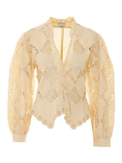 Isabel Marant Sunlight Nina Top In Neutral