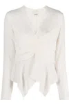 Isabel Marant Top Beige In Beige Chiari E Naturali