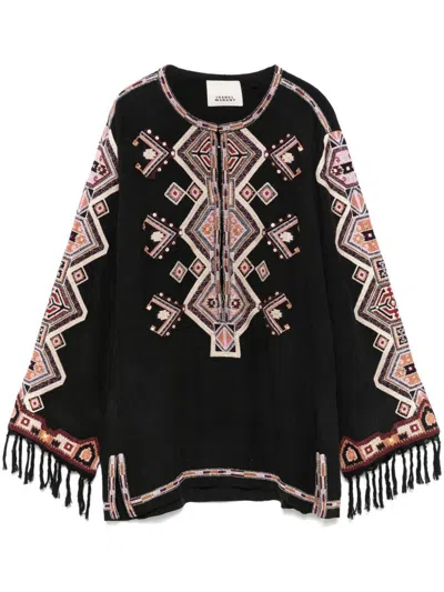 Isabel Marant Bluse Zelda In Black