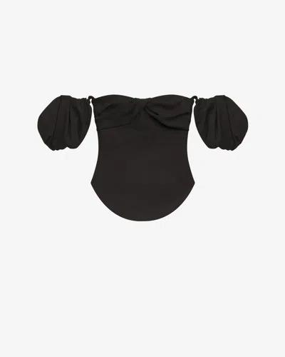 Isabel Marant Top Daniela In Black