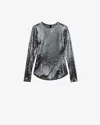 Isabel Marant Hilda Top In Gray