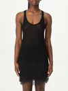Isabel Marant Dorsia Open-knit Top In Black