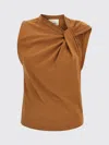 Isabel Marant Top  Woman Color Brown In Gold