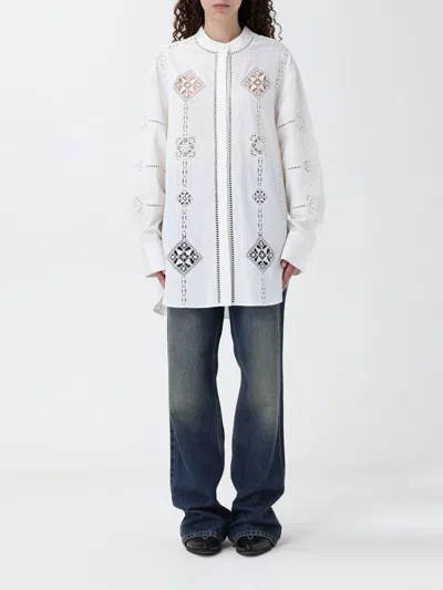 ISABEL MARANT SHIRT ISABEL MARANT WOMAN COLOR WHITE,G70684001