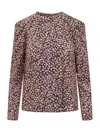 Isabel Marant Lensy Top In Black