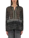 Isabel Marant Top "nickie" In Black