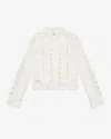 Isabel Marant Top Perline In White