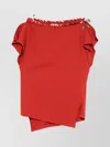 Isabel Marant Top Relaxed Chic Asymmetric Hem