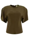 Isabel Marant Top With Puff Sleeves