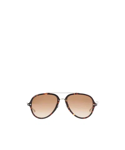 Isabel Marant Tortoiseshell-print Sunglasses In Nude