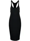 Isabel Marant Tory Ribbed Tank Dress In Black
