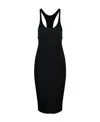 Isabel Marant Tory Ribbed Tank Dress In Black