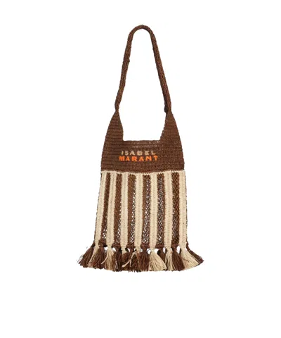 Isabel Marant Tote Bag In Brown