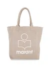 Isabel Marant Small Yenky Tote Bag In Sand