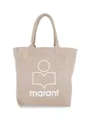Isabel Marant Small Yenky Tote Bag In Sand
