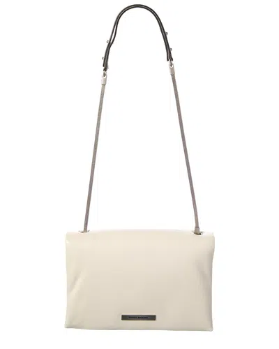 Isabel Marant Tracy Leather Shoulder Bag In White
