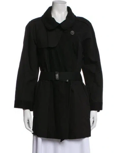 Pre-owned Isabel Marant Trench Coat In Black