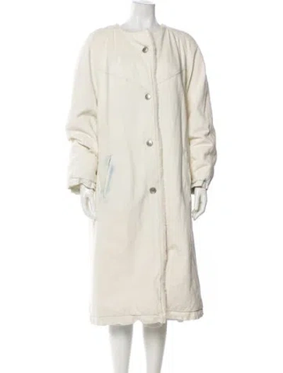 Pre-owned Isabel Marant Trench Coat In Neutral