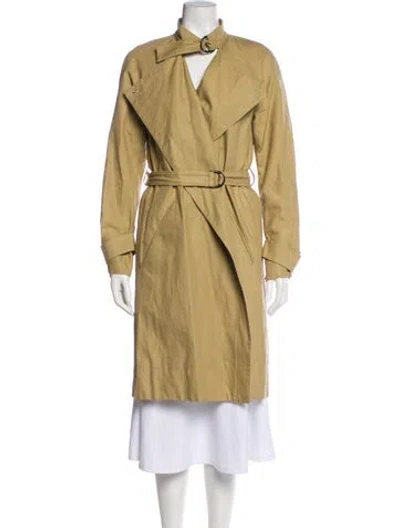 Pre-owned Isabel Marant Trench Coat In Neutral