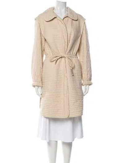 Pre-owned Isabel Marant Trench Coat In Neutral