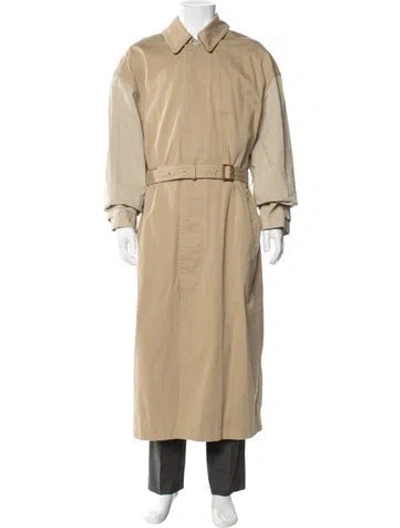 Pre-owned Isabel Marant Trench Coat In Neutral