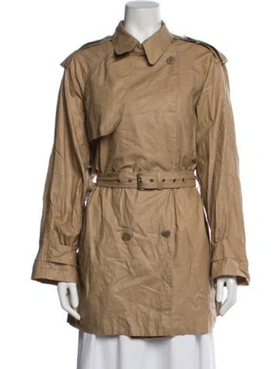 Pre-owned Isabel Marant Trench Coat In Neutrals
