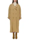 Isabel Marant Trench "elea" In Neutral