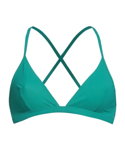 Isabel Marant Triangle Bikini Top In Green