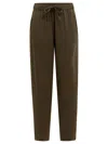 Isabel Marant Women Mud Viscose Blend Kendra Pant In Brown