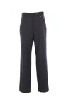 Isabel Marant Tailored Pinstripe Trousers Featuring Pockets In Black