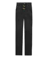 Isabel Marant Brinley Carabiner-fastening Jeans In Black